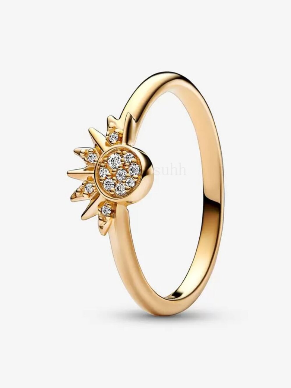 Pandora Celestial Sparkling Sun Ring